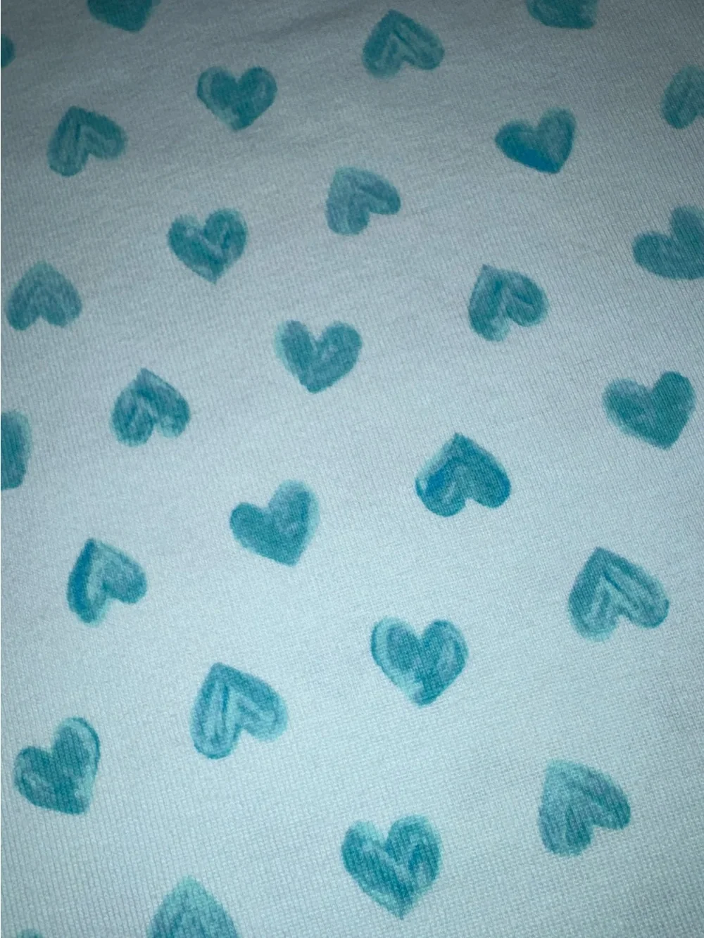 GAP Girls Aqua Blue Heart Pajamas Size 5